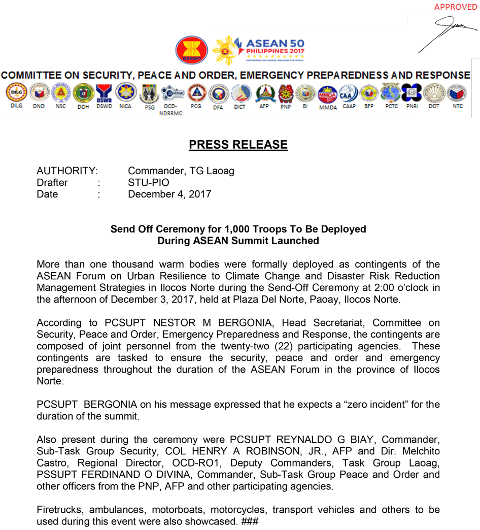 Press Release re ASEAN Send Off Ceremony Final1 1