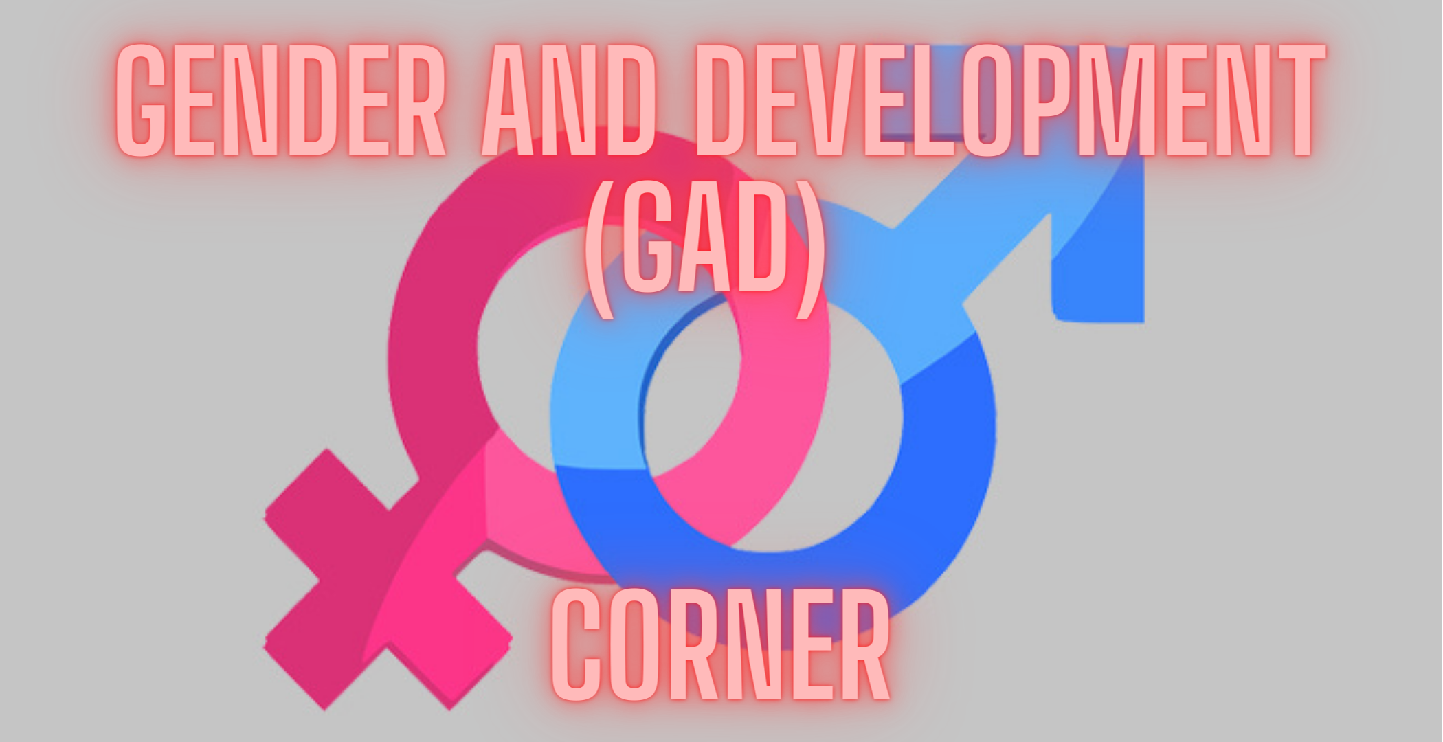 Gender and development GAD corner